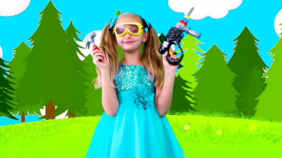 اسباب بازی ها و خانواده مهربان - ماشین سواری و خرید کردن ساشا